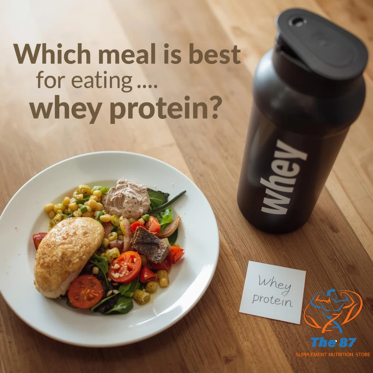 کدوم وعده برای خوردن پروتئین وی بهتره؟